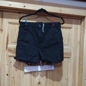 Men's Black Casual Shorts